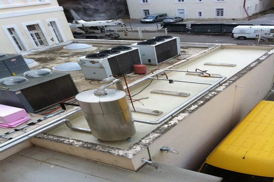 Termoizolacija i PVC hidroizolacija, Centralna pošta, Dubrovnik